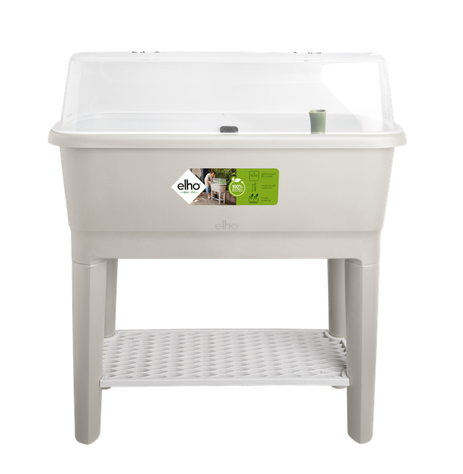 noa grow table warm grey